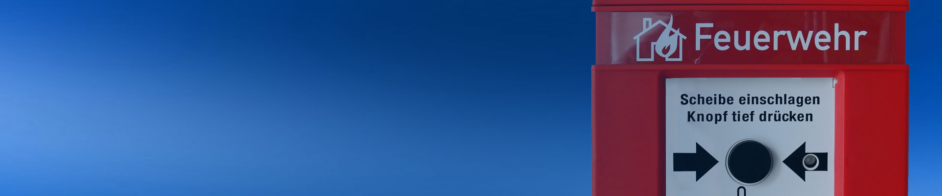 Brandmeldesysteme unterstützen intelligente Brandschutzkonzepte. Hier zeigen wir einen Feuermelder